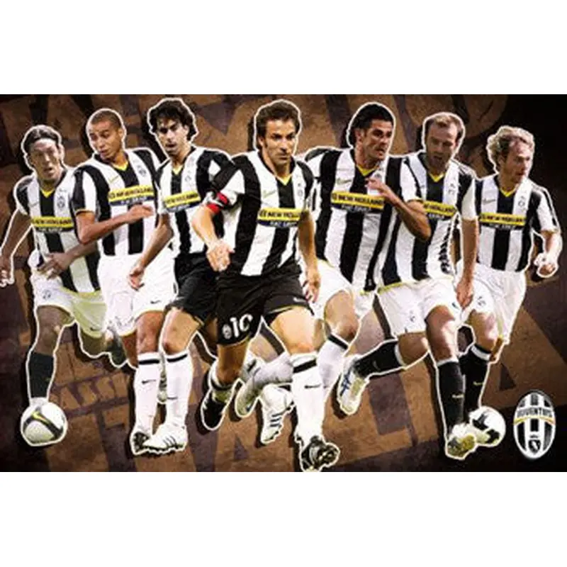 Juventus FC Superstars 2009 7-Player Action Poster - GB Eye (UK)