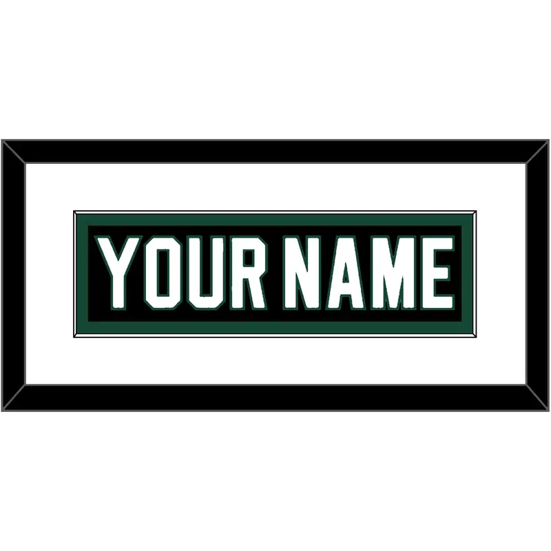 Dallas Nameplate - Road Black (1994-1999) - Single Mat 1
