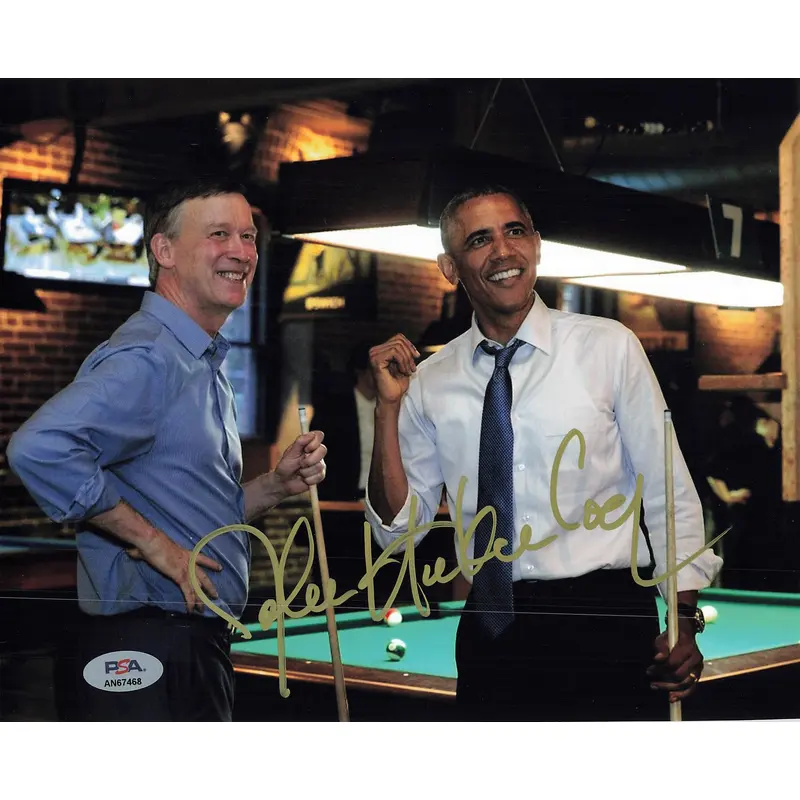 John Hickenlooper signed 8x10 photo PSA/DNA Autographed Politician