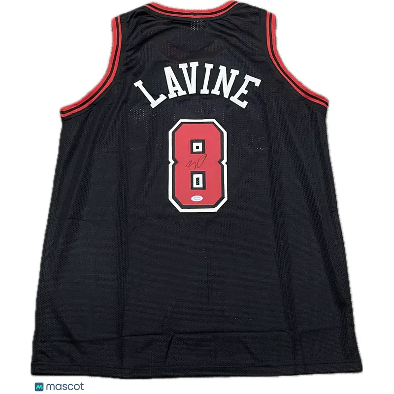 Zach Lavine Signed Jersey PSA Chicago Bulls Autographed