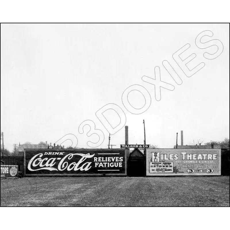 1908 Bennett Park 8X10 Photo - Detroit Tigers - 1032