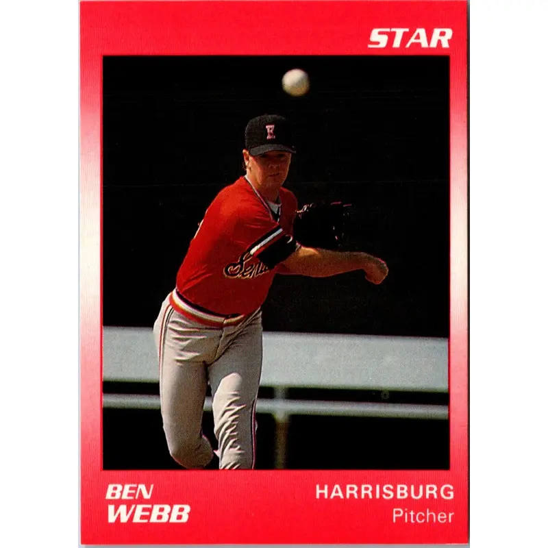 1990 Star Harrisburg Senators Ben Webb #20