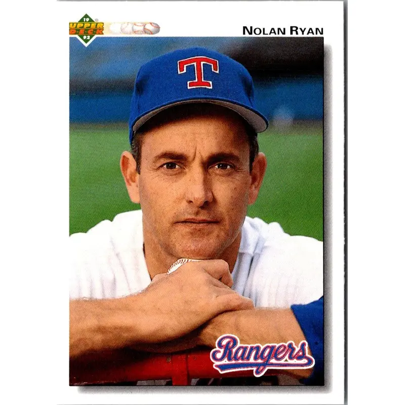 1992 Upper Deck Gold Hologram Nolan Ryan #655