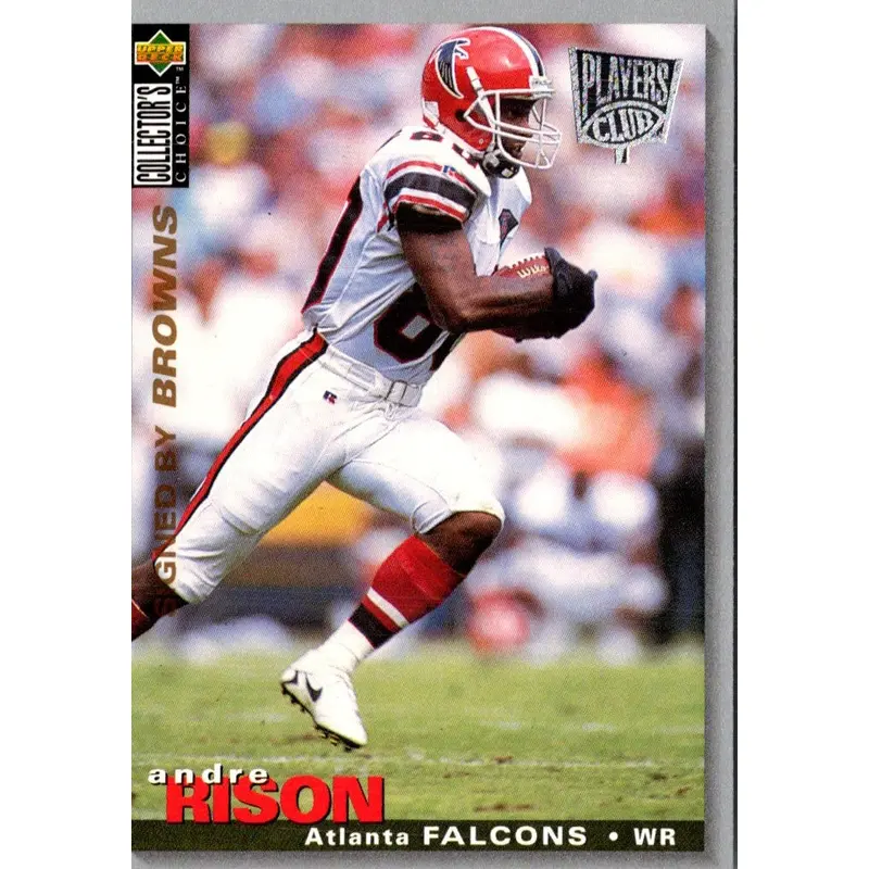 1995 Collector's Choice Player's Club Andre Rison #76B