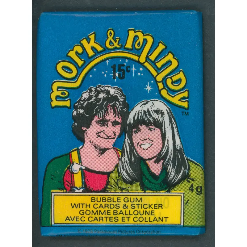 1978 OPC O-Pee-Chee Mork & Mindy Unopened Wax Pack
