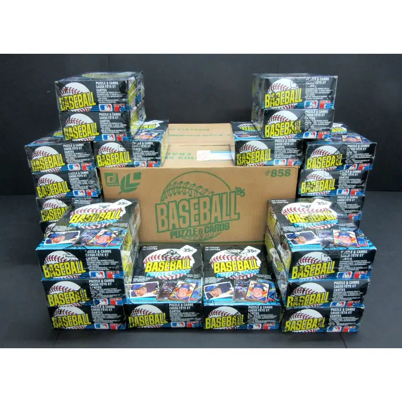 1985 Donruss Leaf Baseball Unopened Wax Case (24 Box) (BBCE)