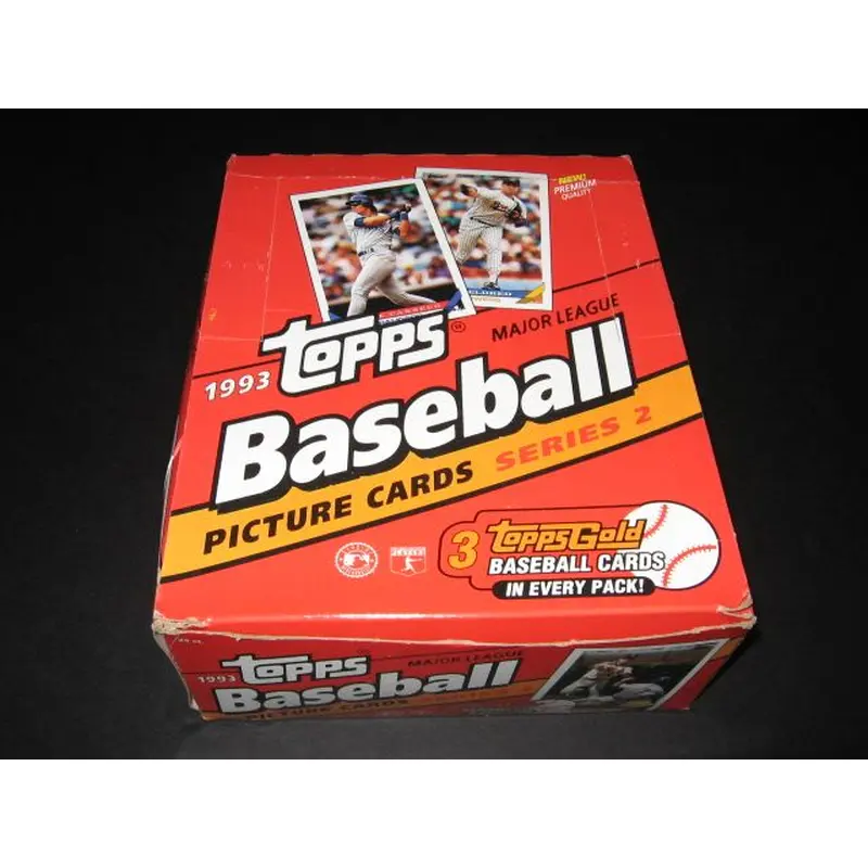 1993 Topps Baseball Series 2 Rack Box (24/45)