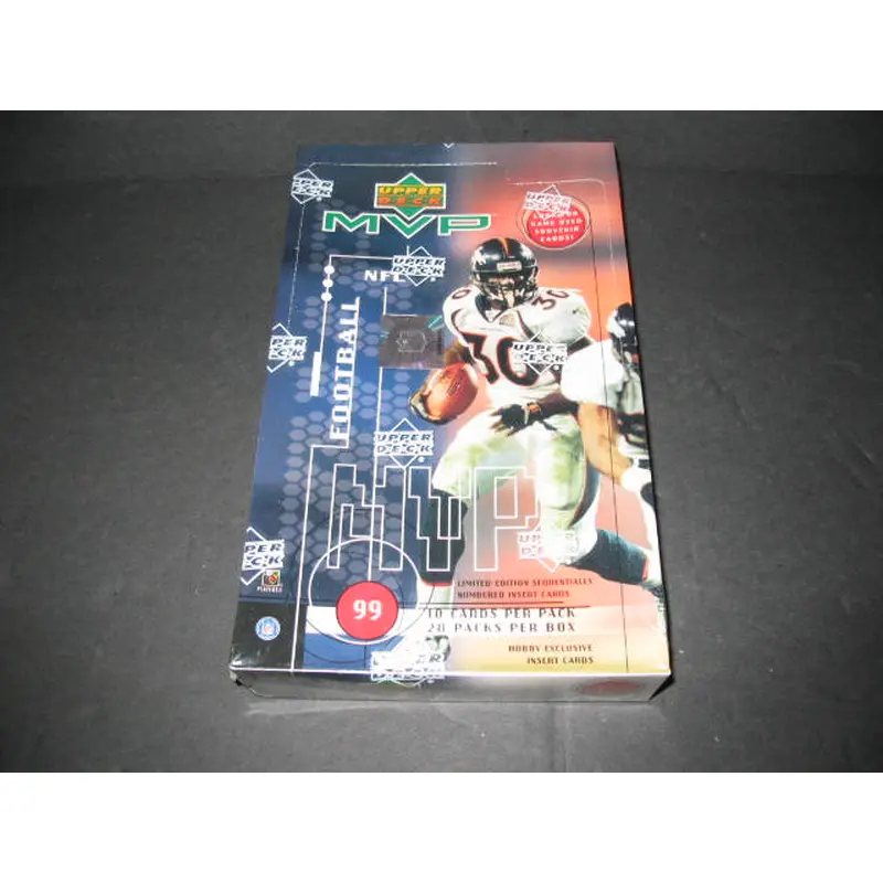 1999 Upper Deck MVP Football Box (Hobby)