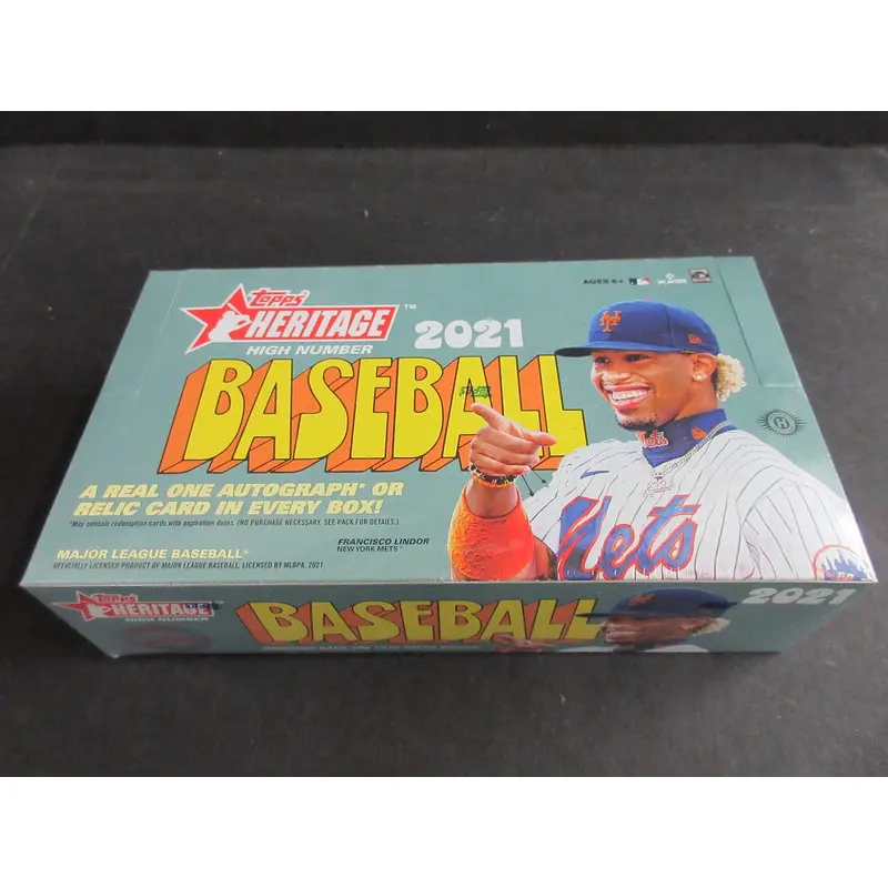 2021 Topps Heritage High Number Baseball Box (Hobby) (24/9)