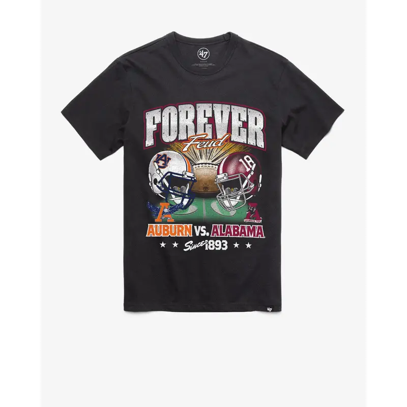 AUBURN / ALABAMA IRON BOWL DUELING NCAA '47 FRANKLIN TEE