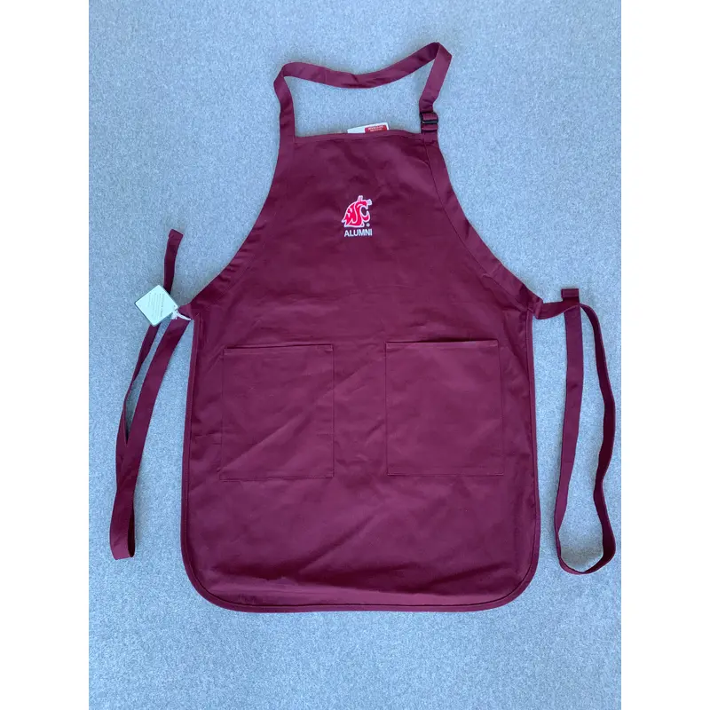 Crimson WSU Alumni Embroidered Apron
