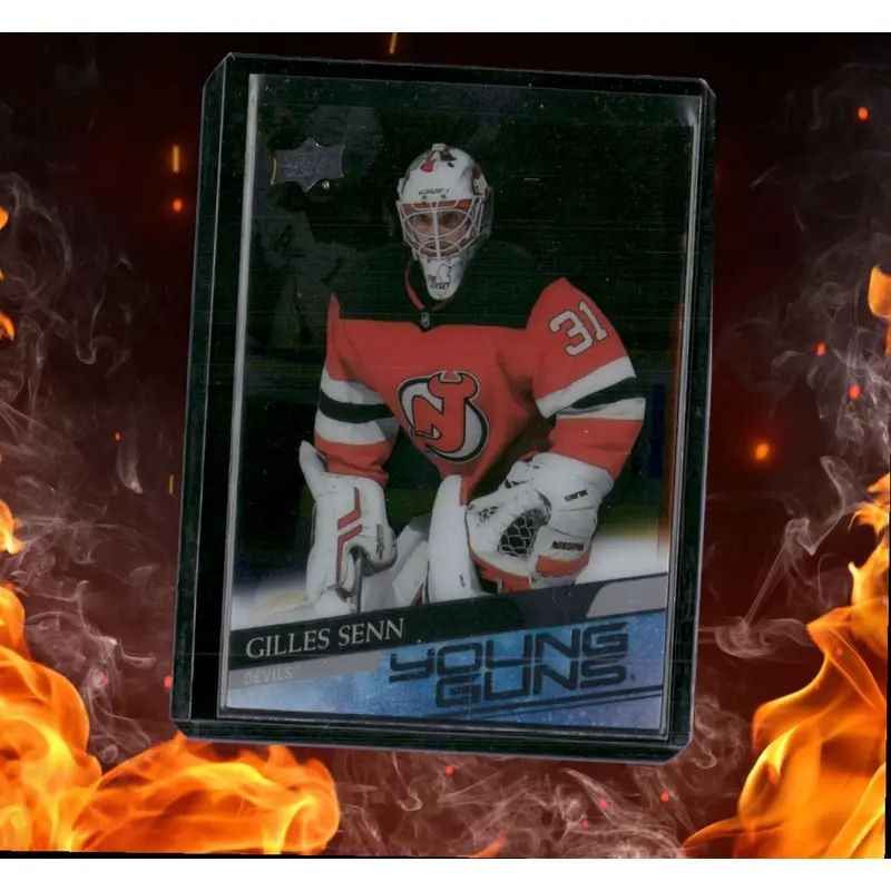 2020-21 Upper Deck Gilles Senn Clear Cut Young Guns SSP Rookie #453