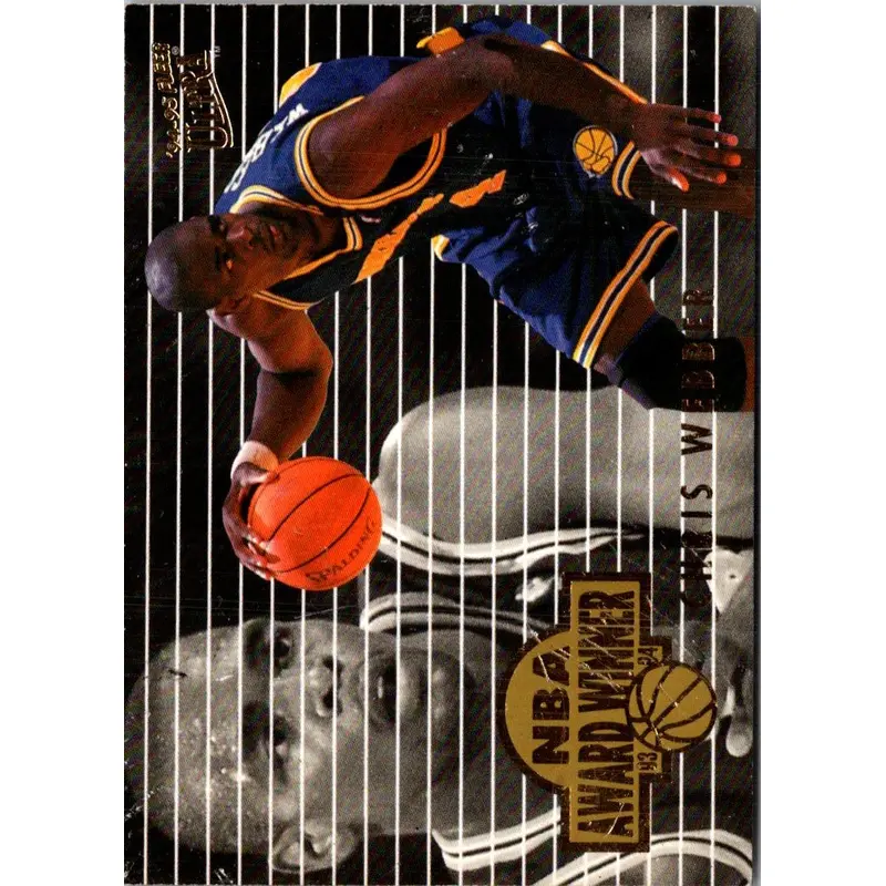 1994 Fleer NBA Award Winners Chris Webber #4