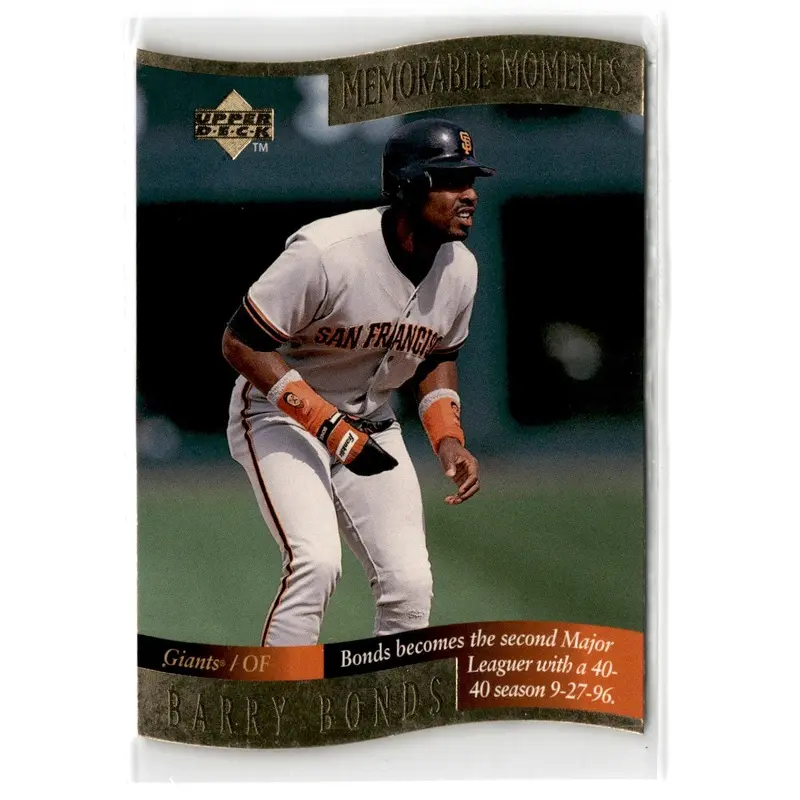 1997 Collector's Choice Memorable Moments Barry Bonds #8