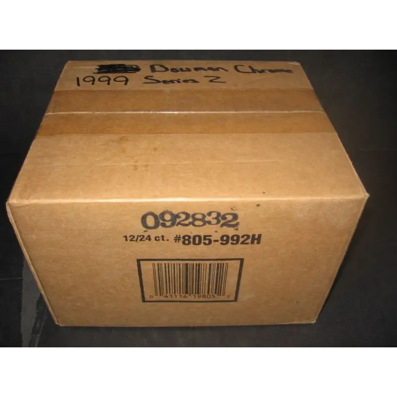 1999 Bowman Chrome Baseball Series 2 Case (Hobby) (12 Box)
