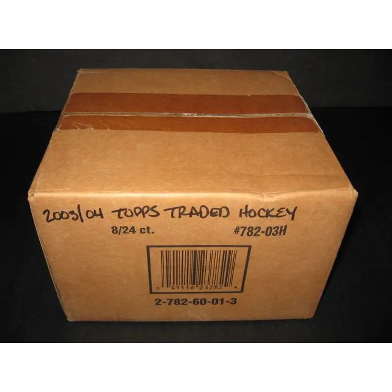 2003/04 Topps Traded And Rookies Hockey Case (Hobby) (8 Box)