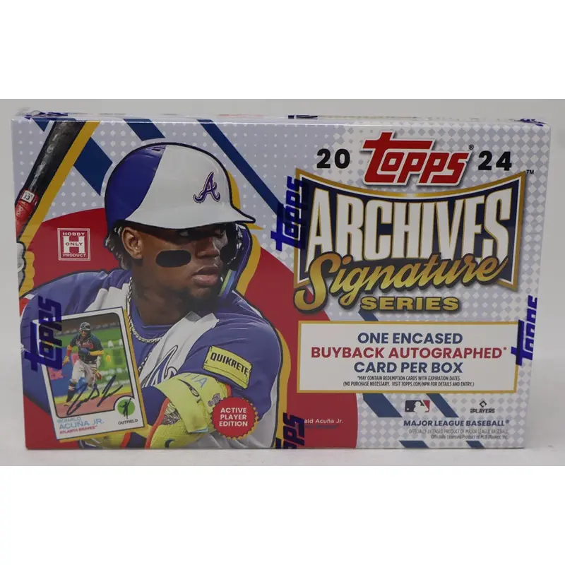 2024 Topps Archives Signature Series Baseball Box (Active Player) (Hobby) (1)