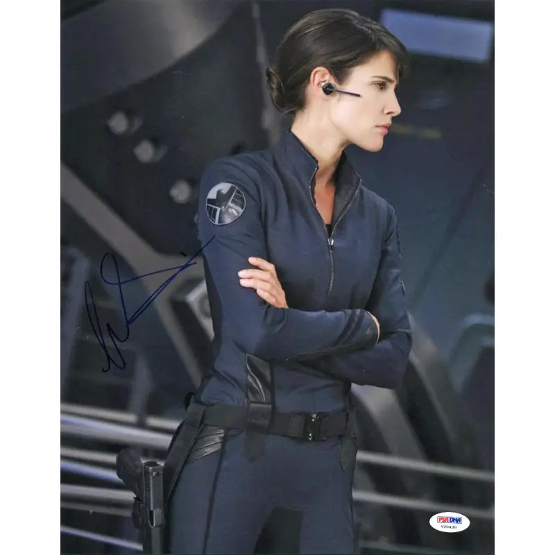 Cobie Smulders The Avengers Signed Authentic 11X14 Photo PSA/DNA #V20430