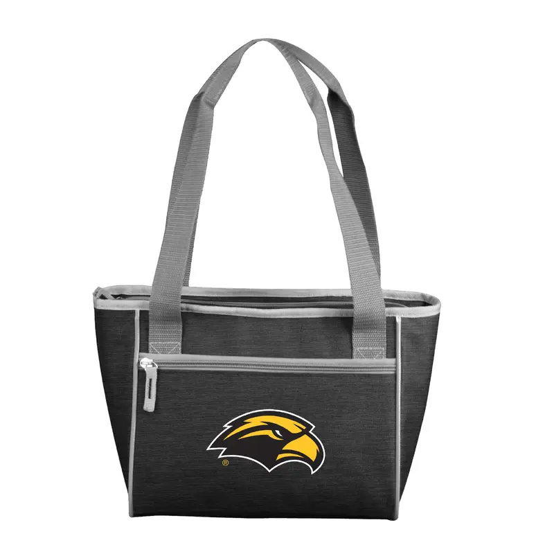 Southern Miss Crosshatch 16 Can Cooler Tote