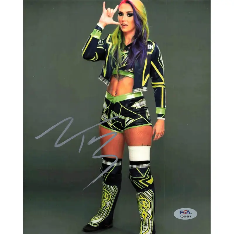 Tegan Nox signed 8x10 photo PSA/DNA Autographed WWE