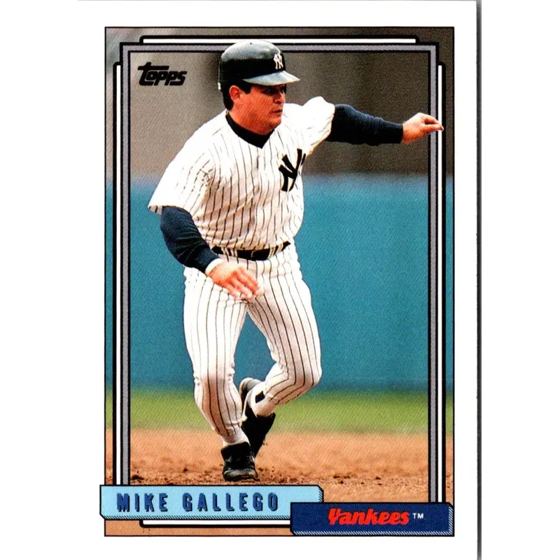 1992 Topps Traded Mike Gallego #38T