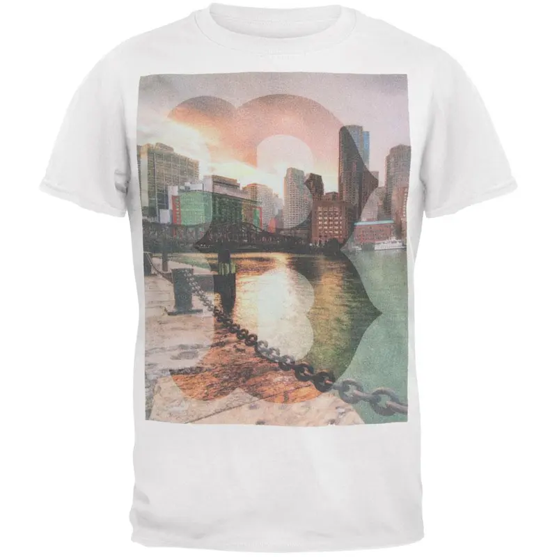 Boston Red Sox - Sinatra City Scene Soft T-Shirt