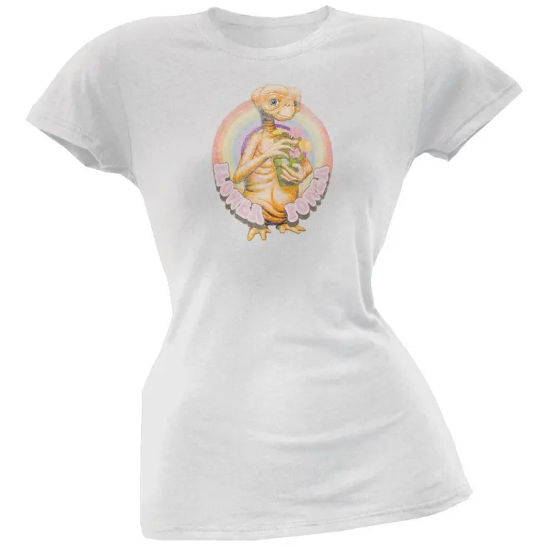 ET - Flower Power Juniors T-Shirt