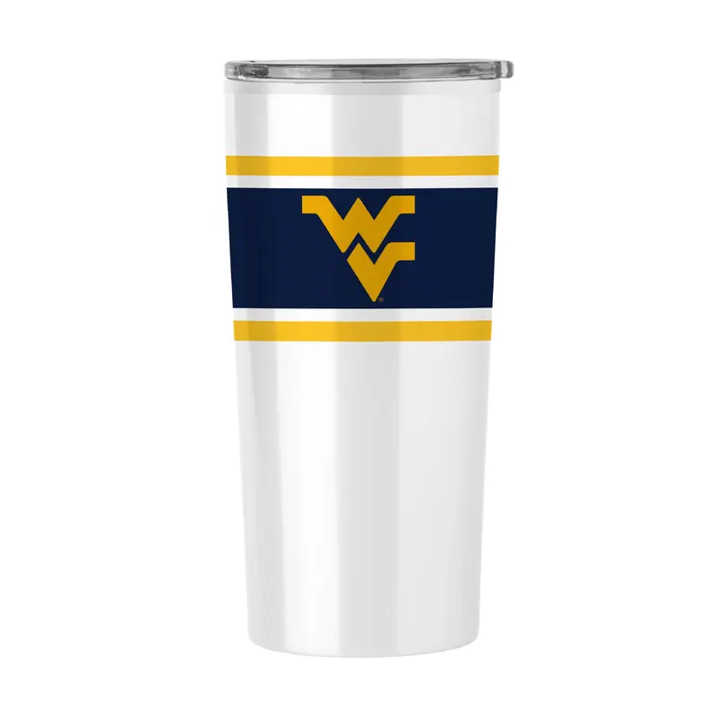 West Virginia 20oz Stripe Fusion Tumbler