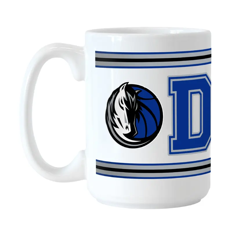 Dallas Mavericks 15oz Overtime Stripe Sublimated Mug