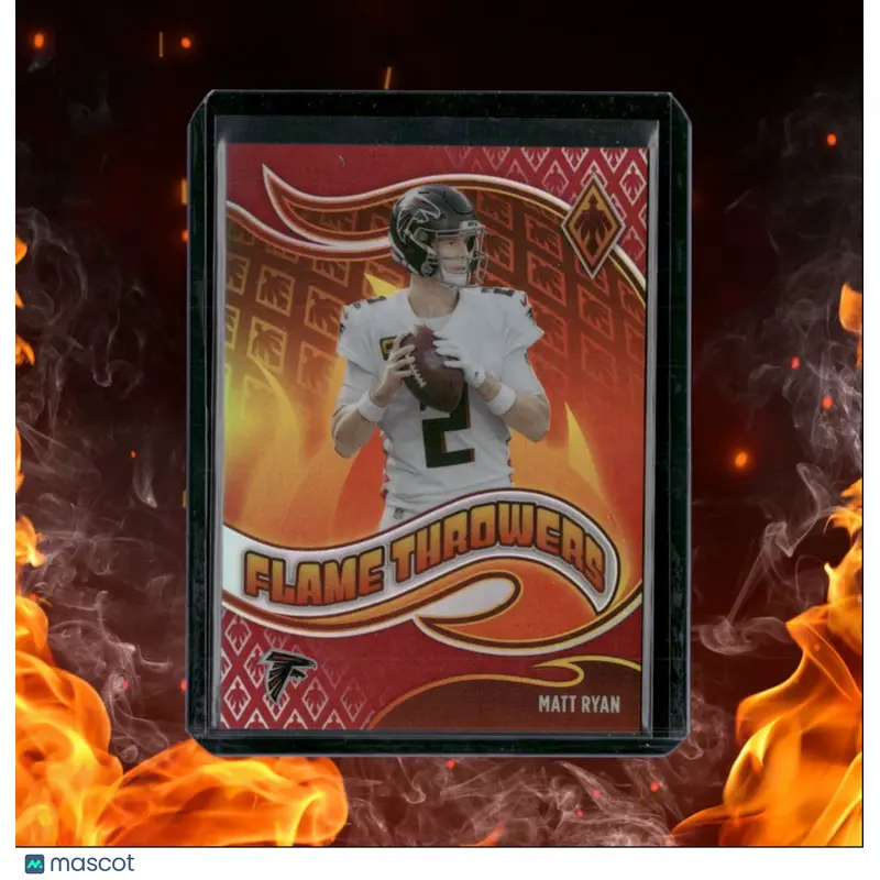 2021 Panini Phoenix Matt Ryan Flame Throwers Red 012/199 #FT-20