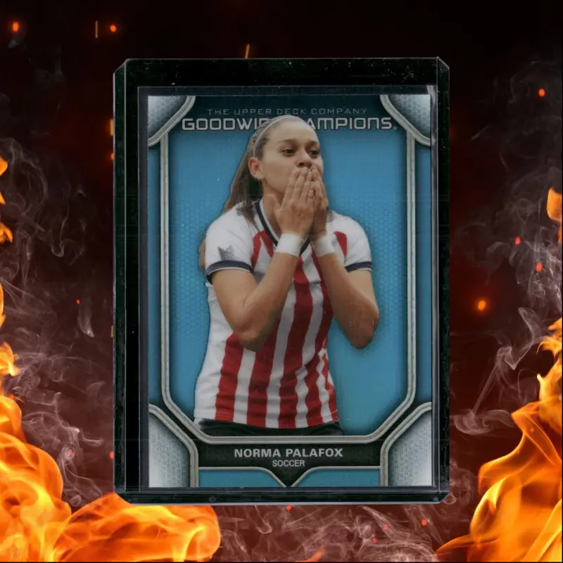 2024 Upper Deck Goodwin Champions Norma Palafox Portrait Blue #P89