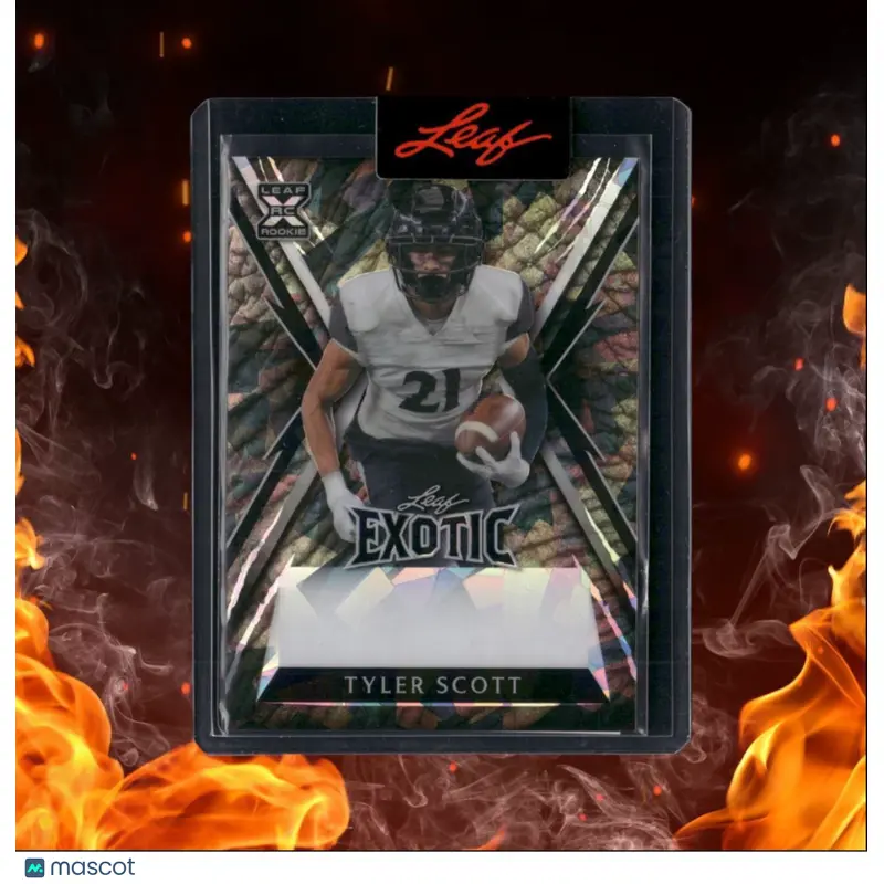 2024 Leaf Exotic Tyler Scott Elephant Pre-Production Proof Rookie 1/1