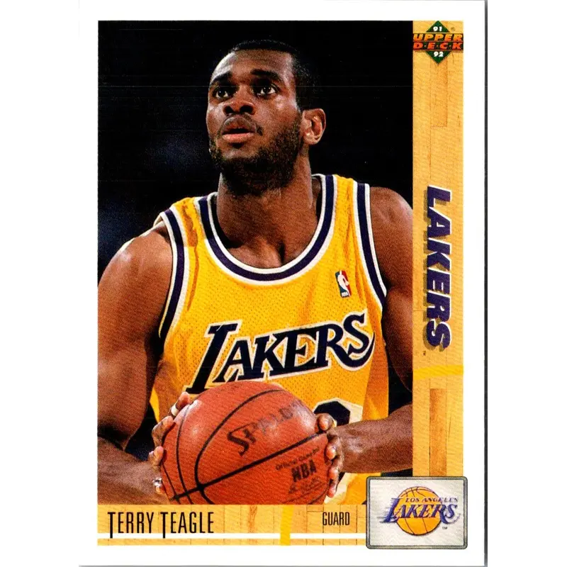 1991 Upper Deck Paris McDonald's Open Terry Teagle #M8