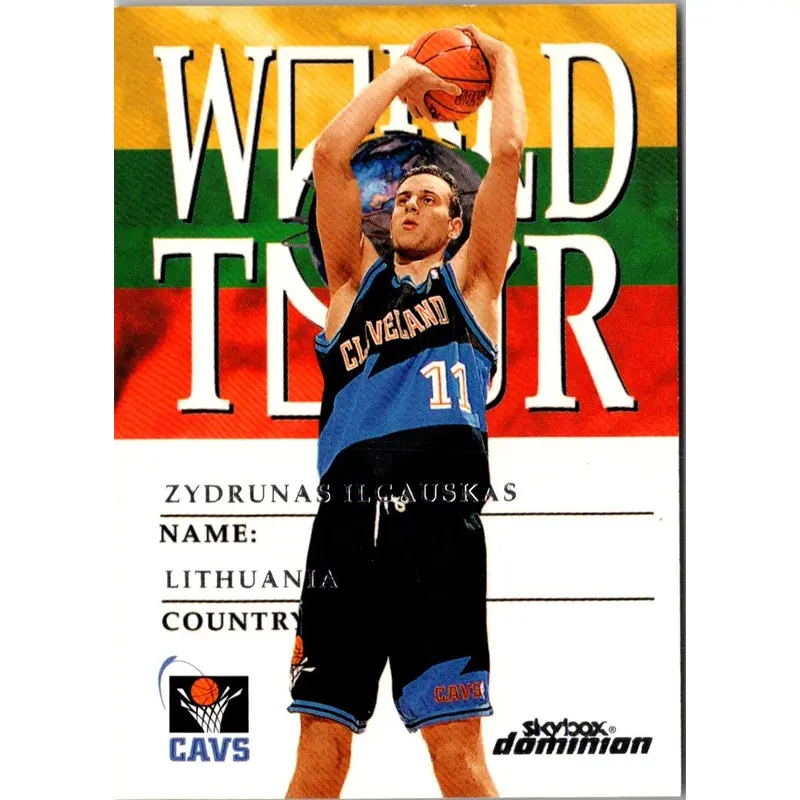 1999 SkyBox Dominion Zydrunas Ilgauskas #180
