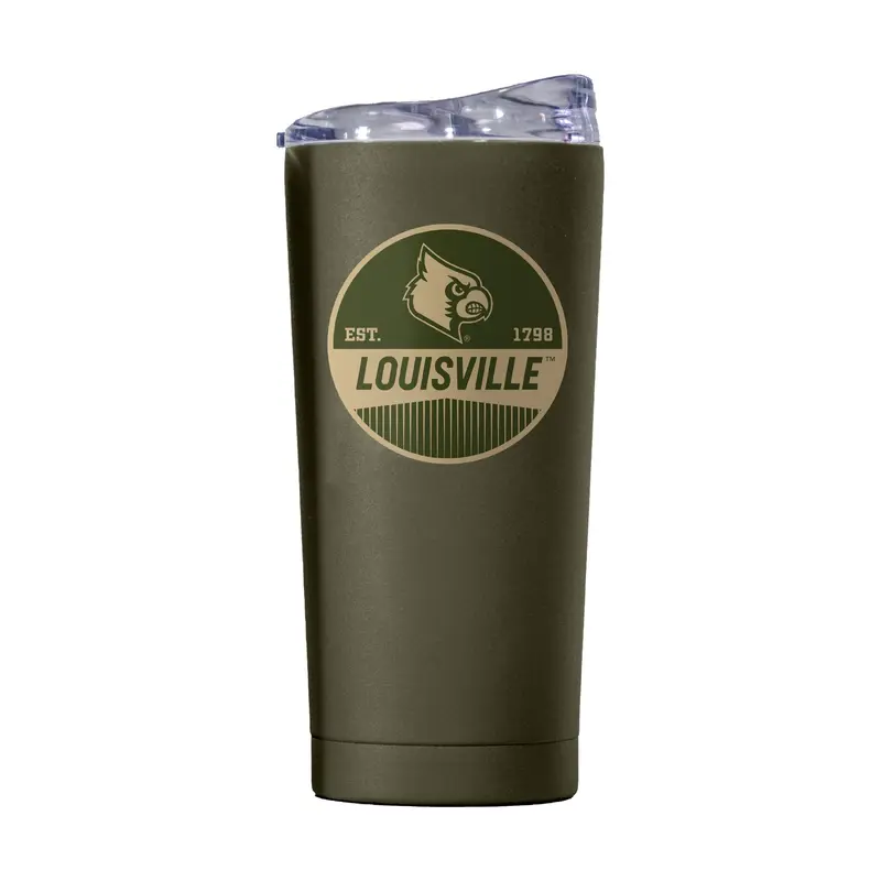 Louisville 20oz Badge Powder Coat Tumbler