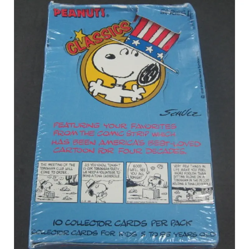1992 ProSport Peanuts Classic Series 1 Box