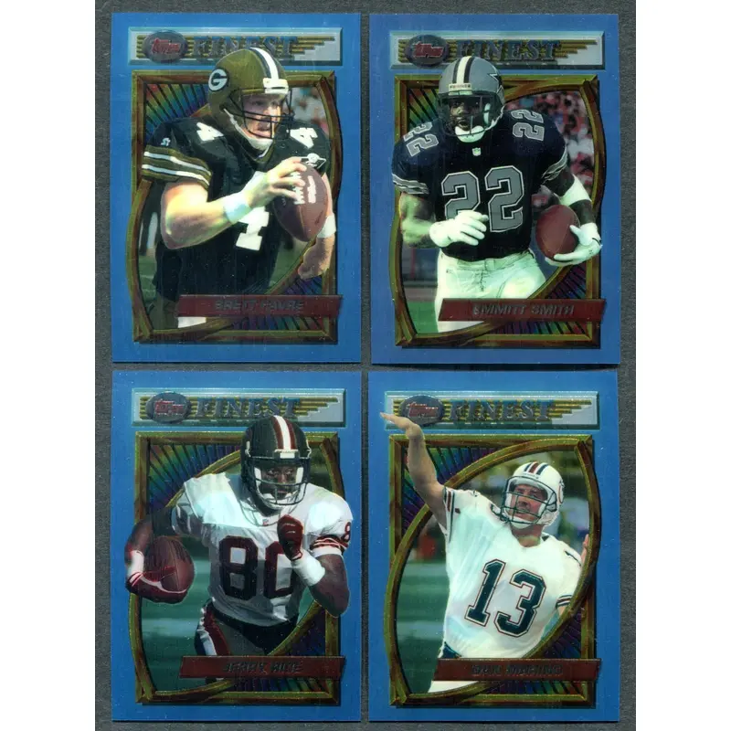 1994 Topps Finest Football Complete Set (220)