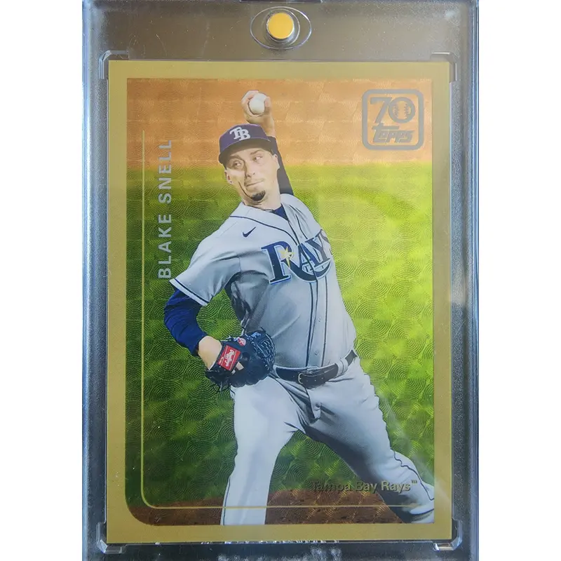 Blake Snell 2021 Topps Chrome 70th Anniversary Superfractor 1/1