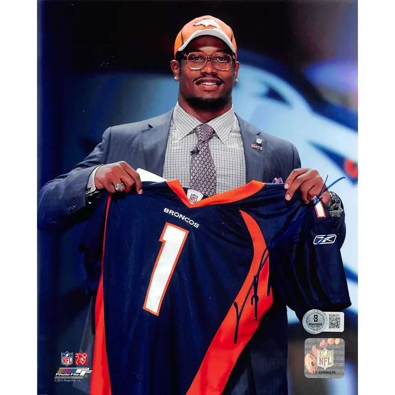 Broncos Von Miller Authentic Signed 8x10 Photo Autographed BAS #BQ96331
