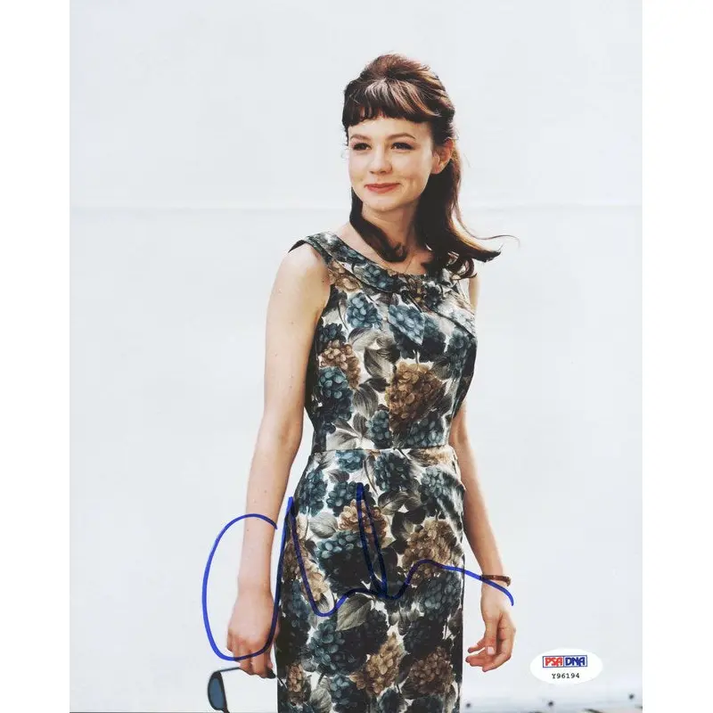 Carey Mulligan Signed Authentic 8X10 Photo Autographed PSA/DNA #Y96194