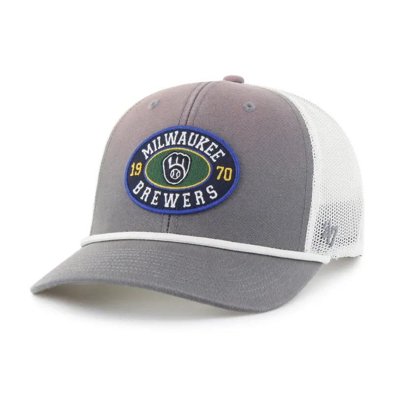 MILWAUKEE BREWERS TIDE SWEEP ROPE '47 TRUCKER
