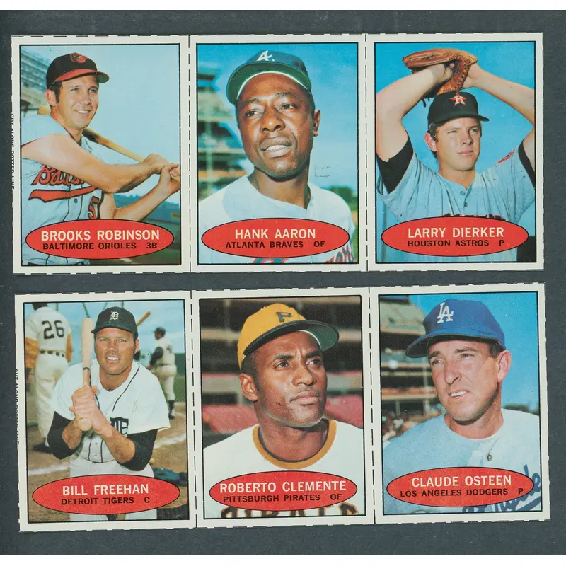 1971 Bazooka Baseball Complete Set (36) (12 Panels) (22-014)