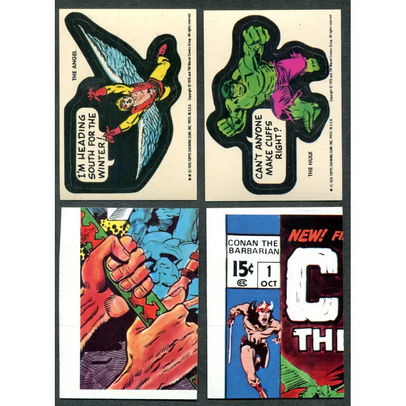 1976 Topps Marvel Superheroes Complete Set (w/ checklists) (40/9) (Set #1) NM NM+