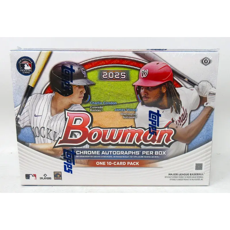 2025 Bowman Baseball Breaker's Delight Box (Hobby) (1/10)