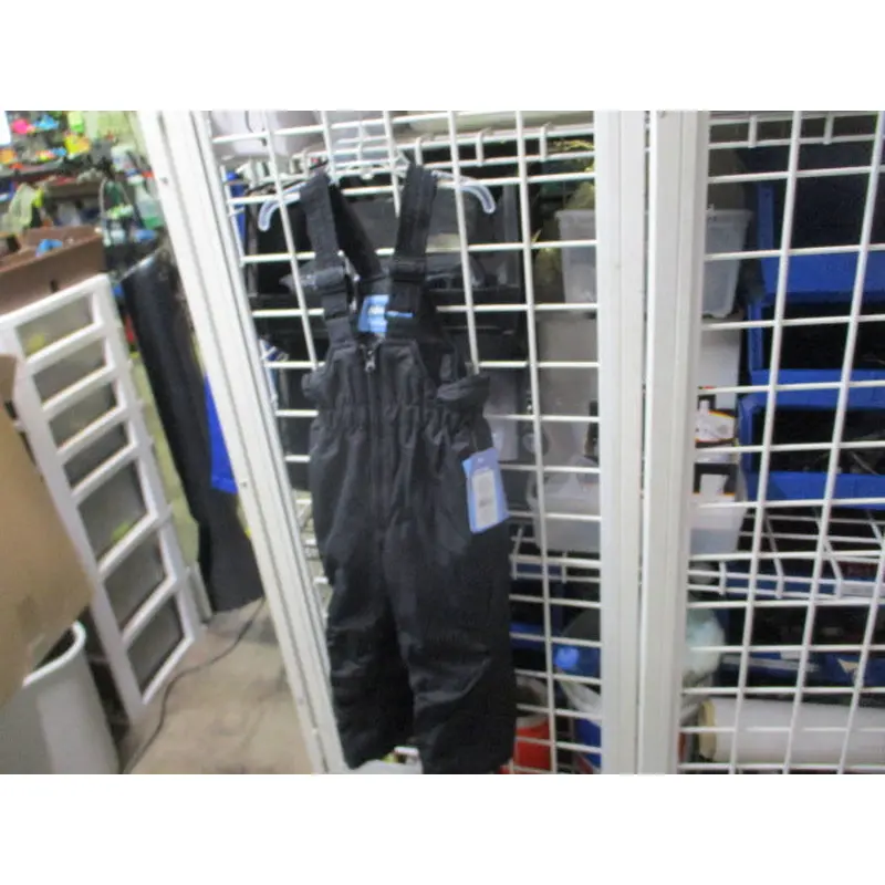 New Pulse Toddler Deluxe Fashion Snow Bib Black Size 4T