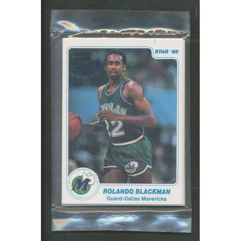 1985/86 Star Basketball Mavericks Complete Bagged Set