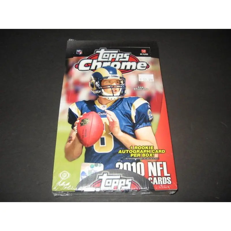 2010 Topps Chrome Football Box (Hobby)