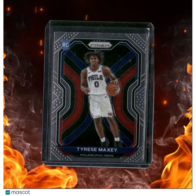 2020-21 Panini Prizm Tyrese Maxey Rookie #256