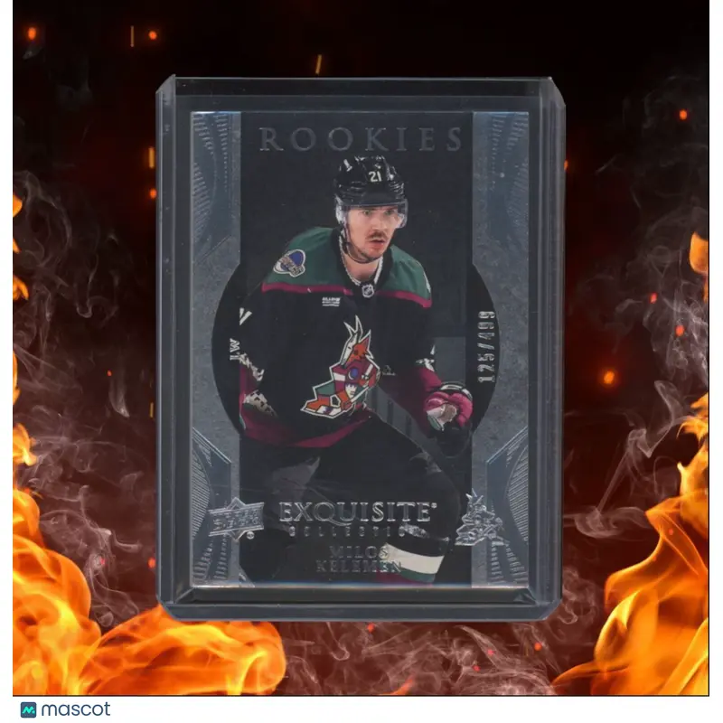 2023-24 Upper Deck Ice Milos Klemen Exquisite Rookie 125/499 #R9