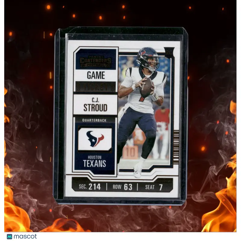 2023 Panini Contenders C.J. Stroud Bronze Game Ticket Rookie #40